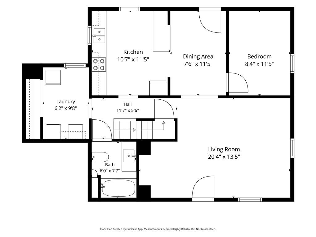 7 Old Fredonia Road Mercer, PA 16137 - Photo 37 of 38 main floor floor plan