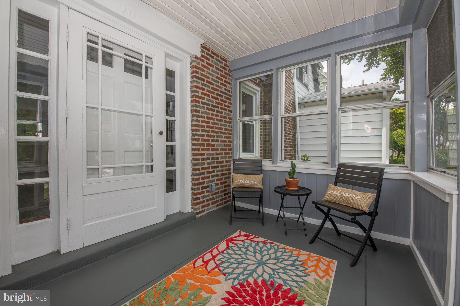 20 North Overhill Road Media, PA 19063 - Photo 4 of 26 Enclosed Front porch