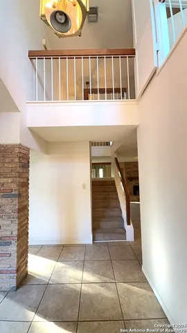 a view of entryway with staircase