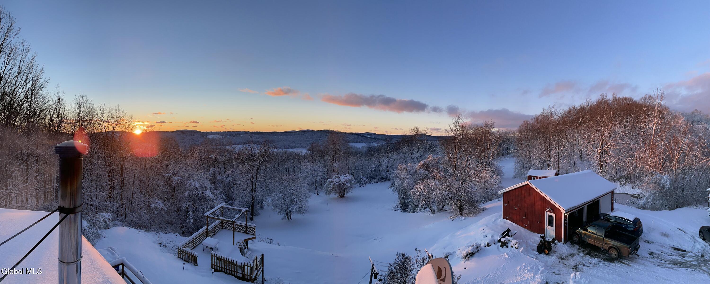 173 Quarry Road Salem, NY 12865 - Photo 39 of 45 173 Quarry snow sunset