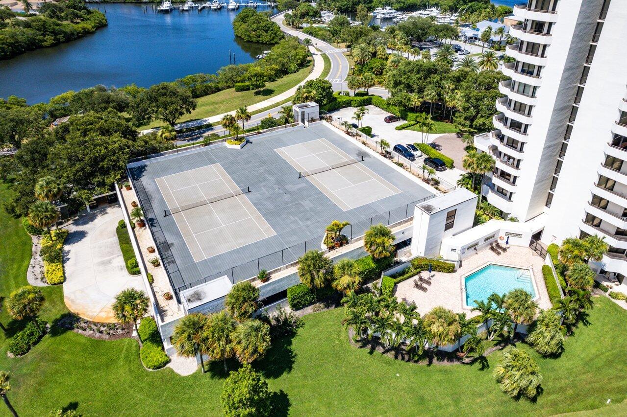 3322 Casseekey Island Road, Unit 202 Jupiter, FL 33477 - Photo 21 of 25 Tennis Courts & Pool