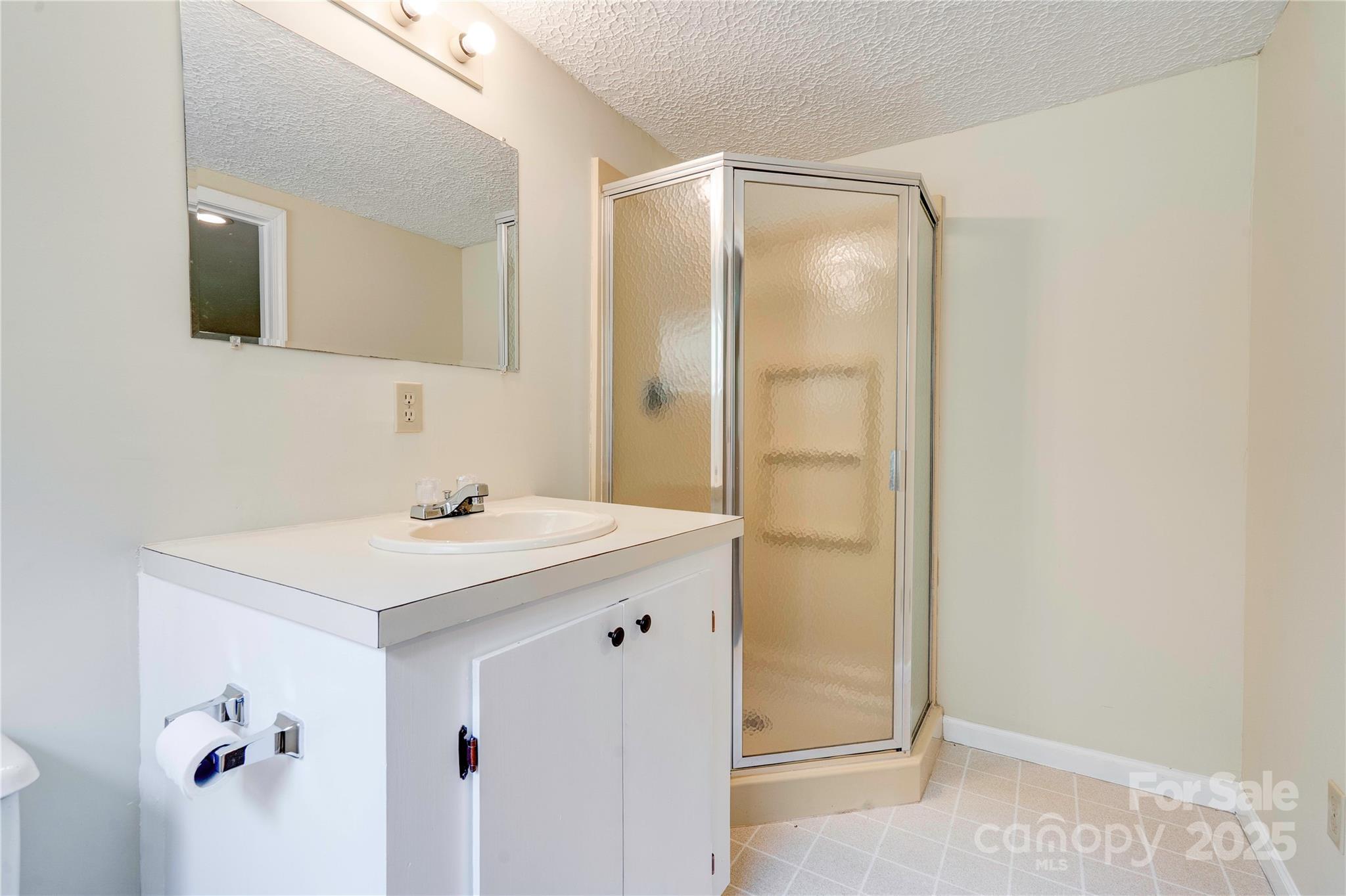 145 Ball Park Road Lawndale, NC 28090 - Photo 27 of 37 a bathroom with a sink and a mirror