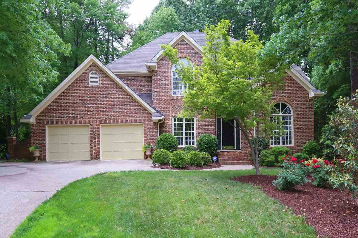 8801 Ashdown Court Raleigh, NC 27613 - Photo 1 of 25 Cul-De-Sac lot, Golf Course View from Deck Exterior Front