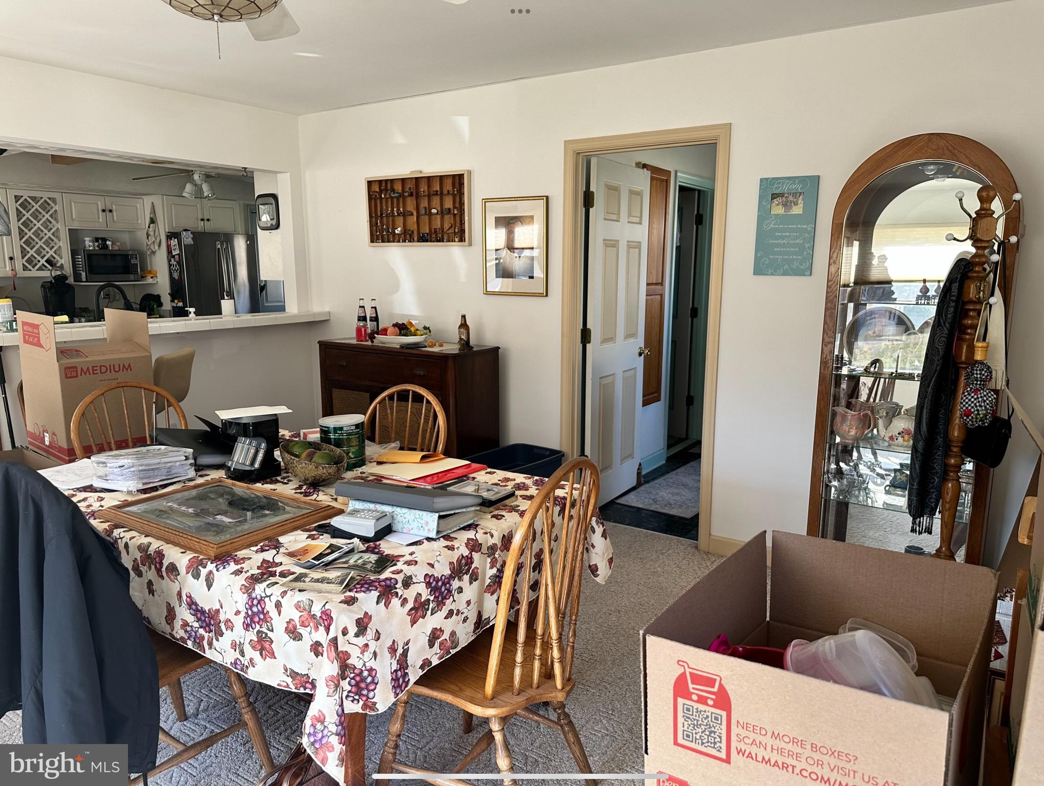 1111 Camp Road Denton, MD 21629 - Photo 17 of 33 a living room with furniture and a fireplace