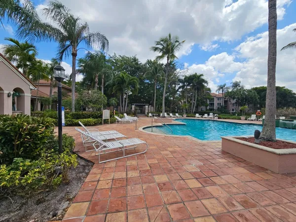 a view of a garden