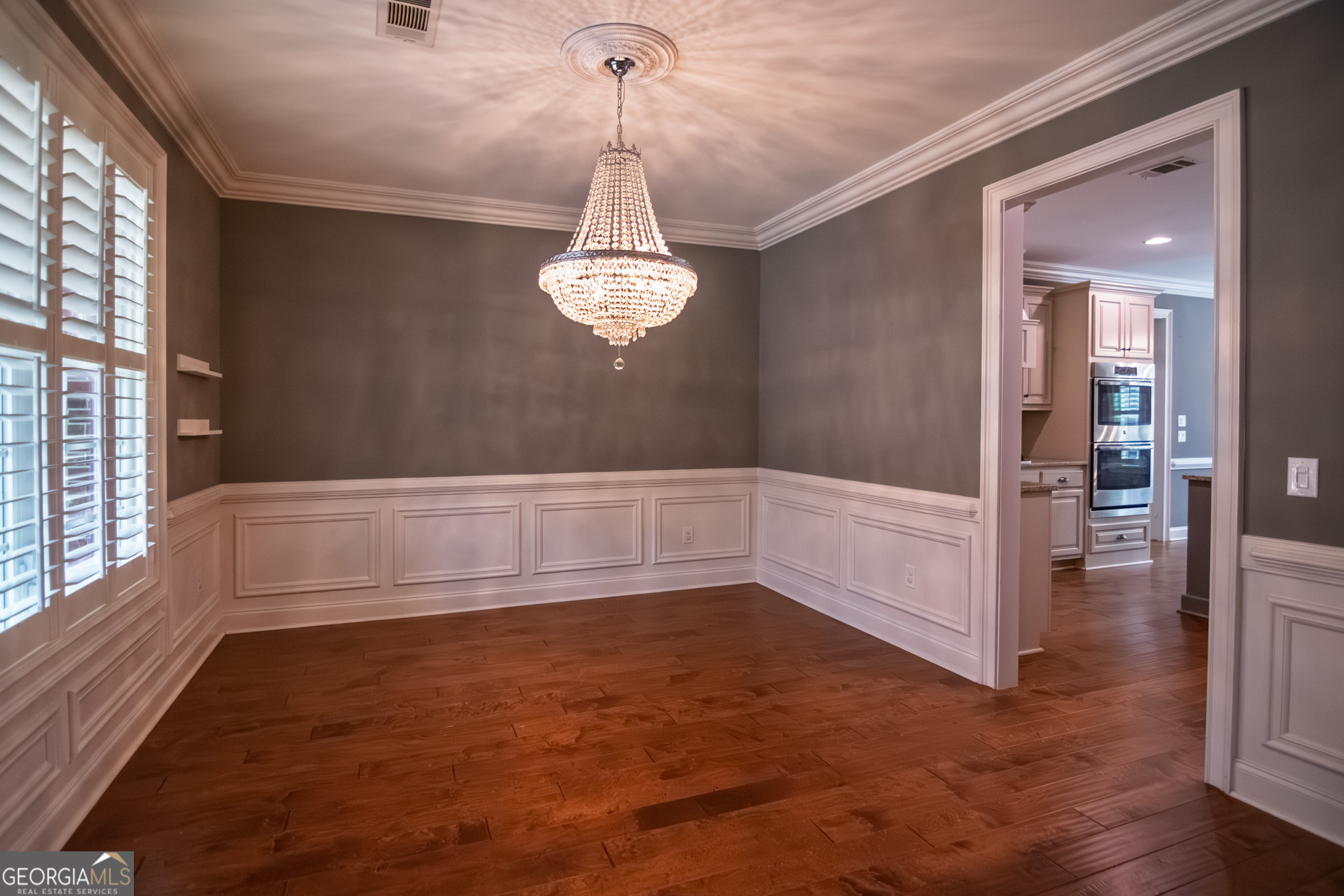 3337 Lower Blue Springs Road Hamilton, GA 31811 - Photo 14 of 41 a view of room with window and hardwood floor