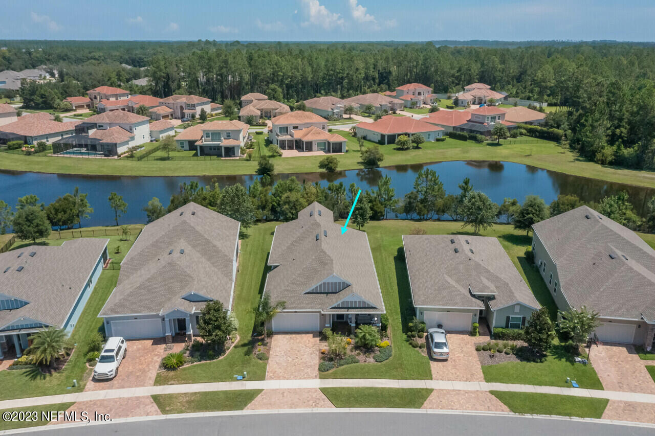 77 Glorieta Drive St. Augustine, FL 32095 - Photo 40 of 67 an aerial view of residential houses with outdoor space and swimming pool