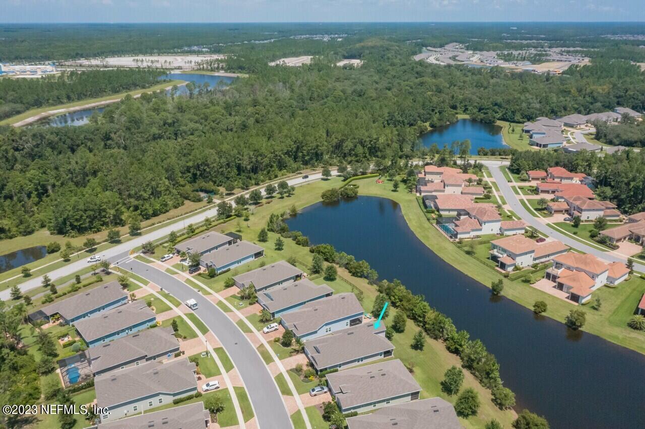 77 Glorieta Drive St. Augustine, FL 32095 - Photo 41 of 67 an aerial view of residential houses with outdoor space