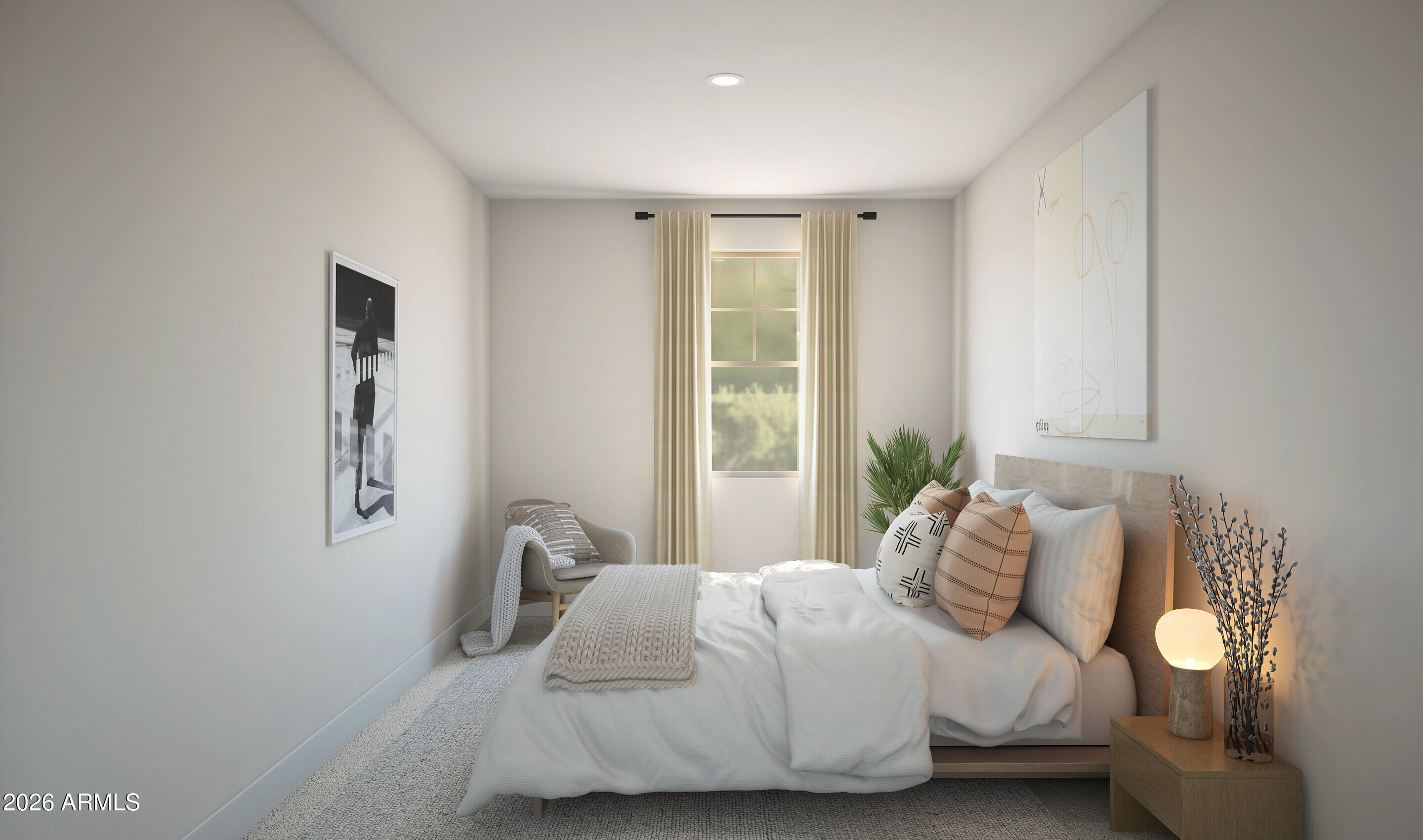 7760 West Sands Road Glendale, AZ 85303 - Photo 10 of 20 a bedroom with bed and a window