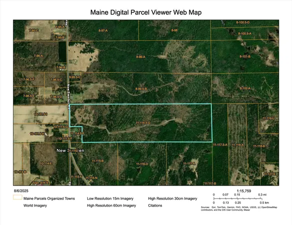 $219,900 | M11-l114.5g New Sweden Road, New Sweden, ME 04762