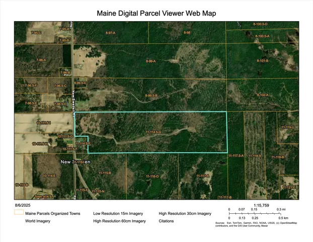 $266,000 | M11-l114.5g New Sweden Road, New Sweden, ME 04762