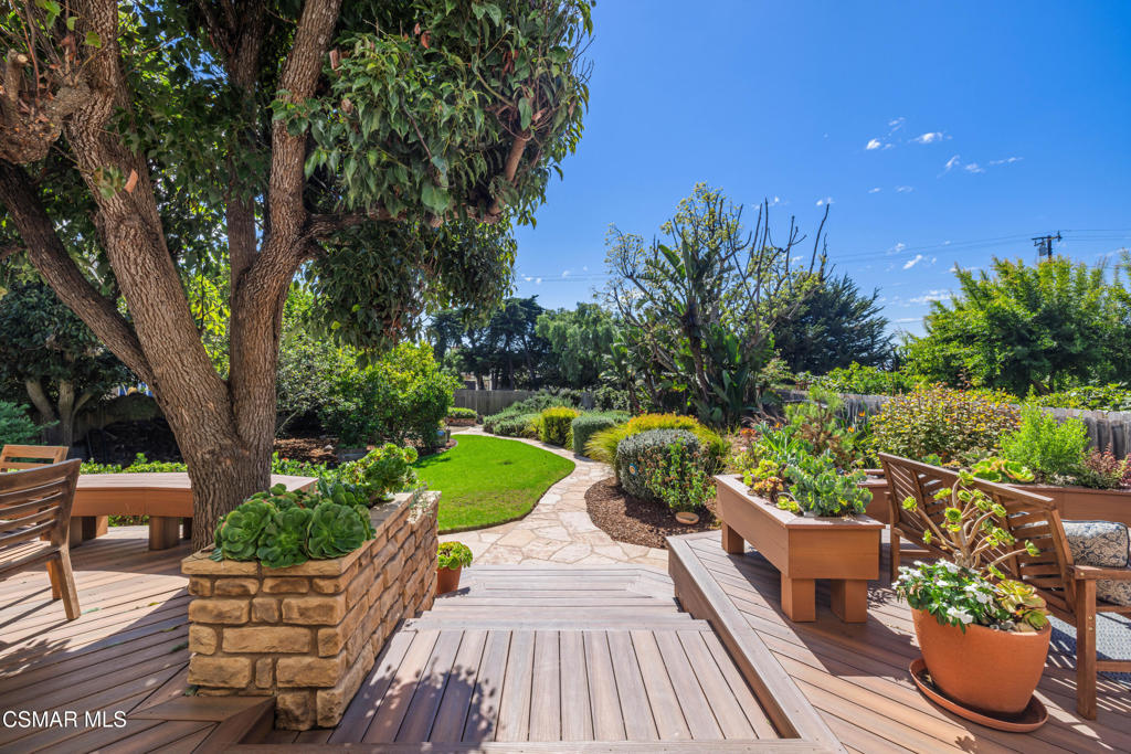 1884 Channel Drive Ventura, CA 93001 - Photo 40 of 62 a view of a backyard with sitting area