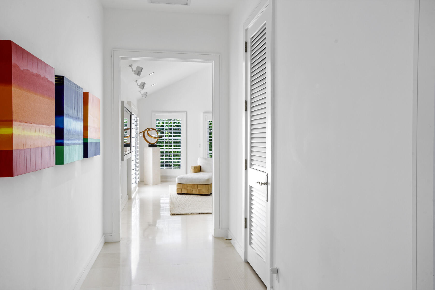 222 Monterey Road Palm Beach, FL 33480 - Photo 9 of 56 Hallway to Primary Bedroom