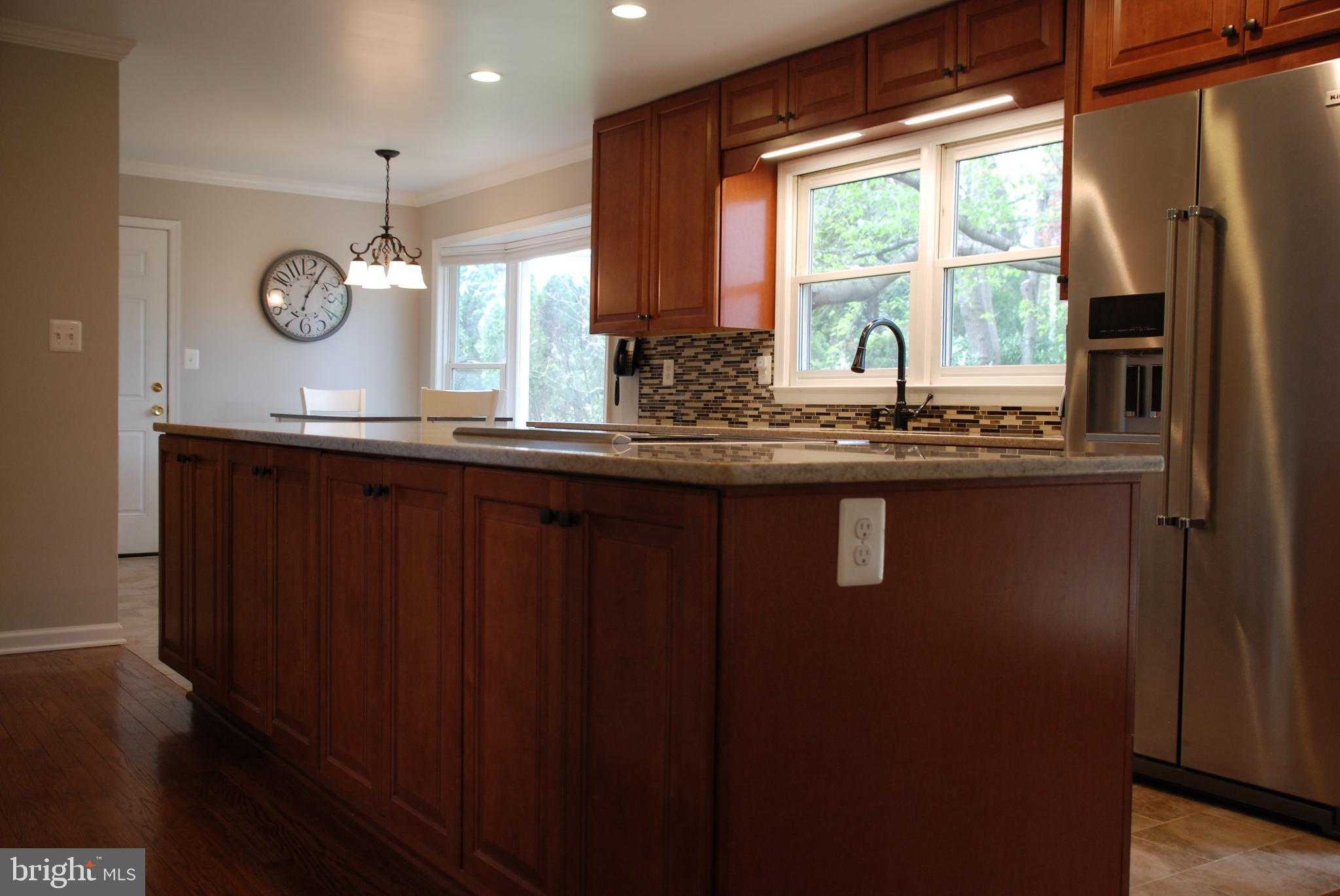 6108 Eagle Landing Road Burke, VA 22015 - Photo 12 of 52 Storage on both sides of Island + a slide in stov.