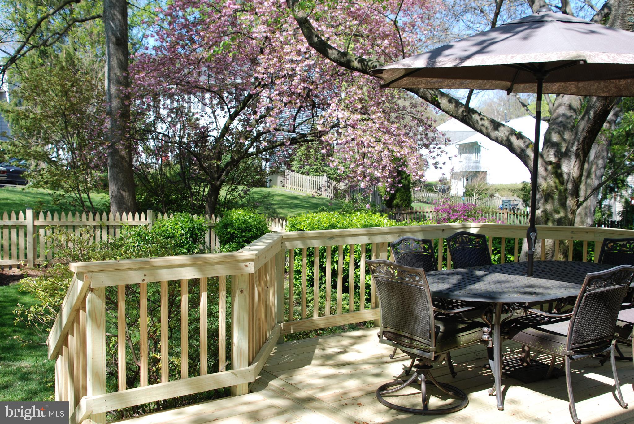 6108 Eagle Landing Road Burke, VA 22015 - Photo 20 of 52 New rear deck off FR has steps down to the yard.