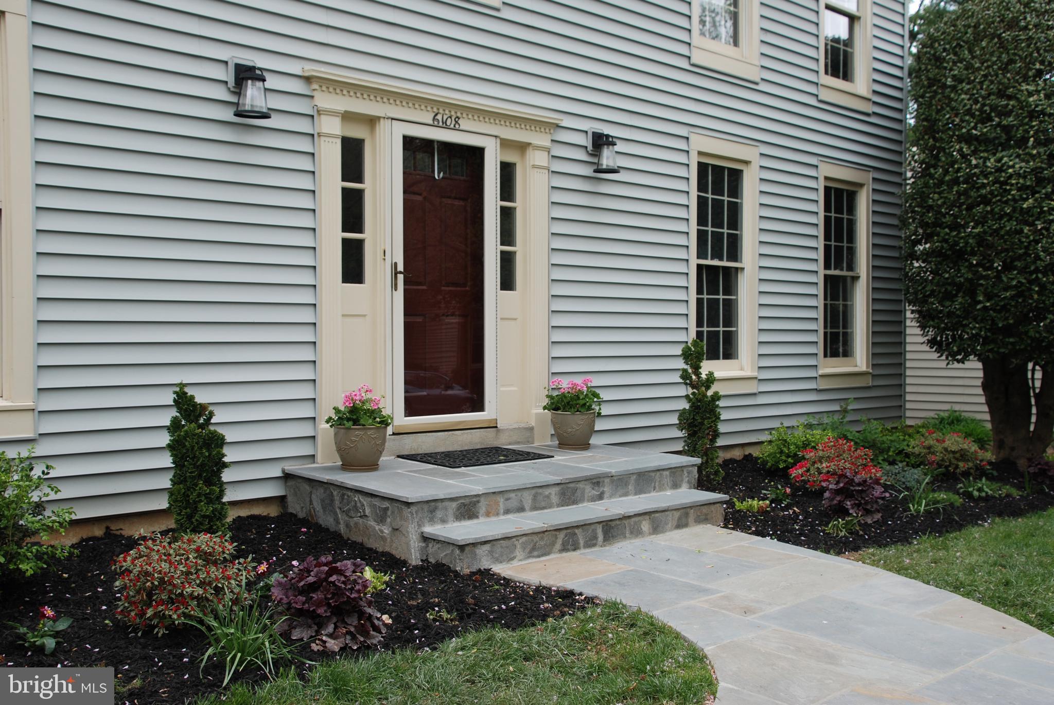 6108 Eagle Landing Road Burke, VA 22015 - Photo 3 of 52 Stone stoop and stone walkway just rebuilt.