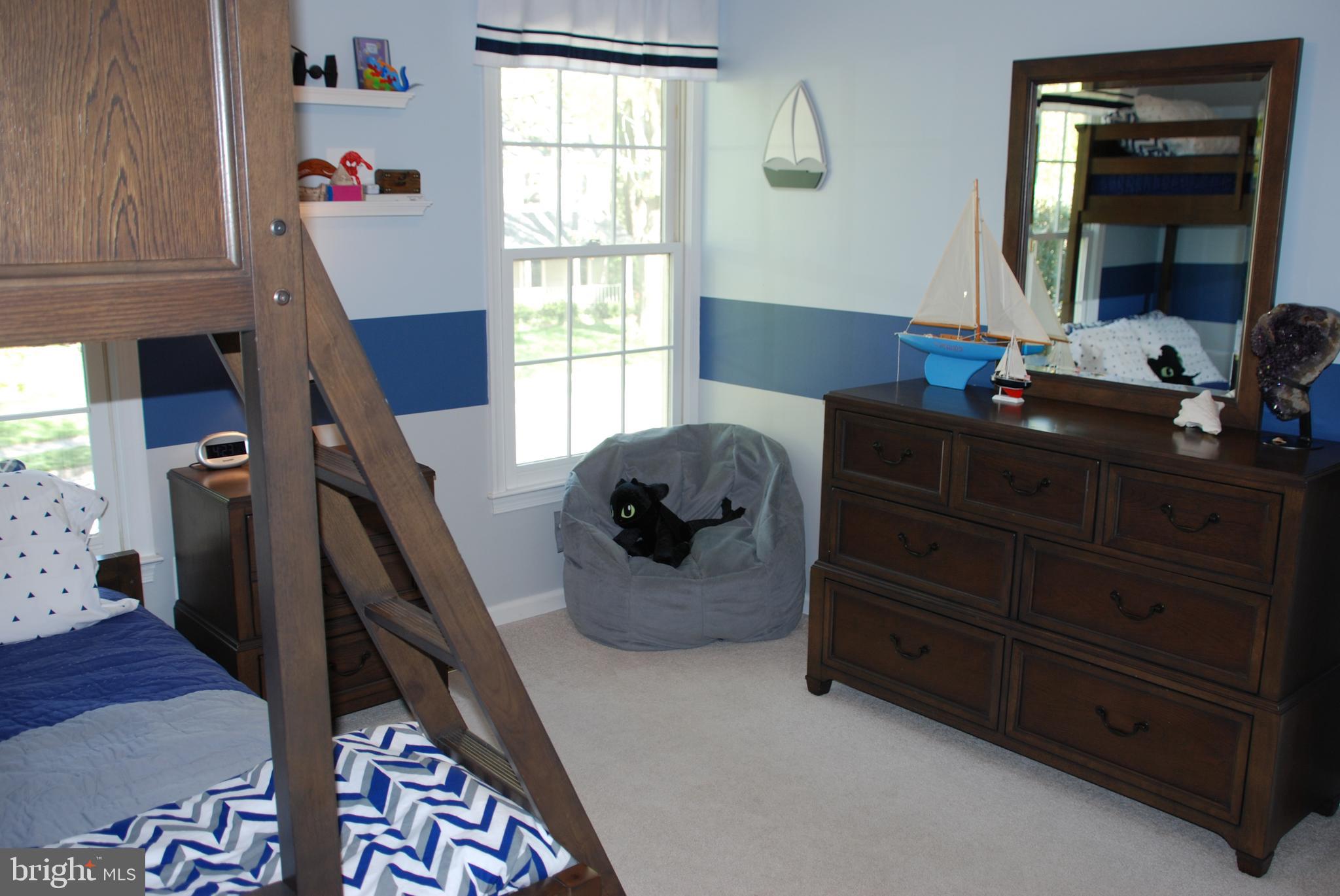 6108 Eagle Landing Road Burke, VA 22015 - Photo 35 of 52 3rd BR has neutral carpeting + ceiling fan.