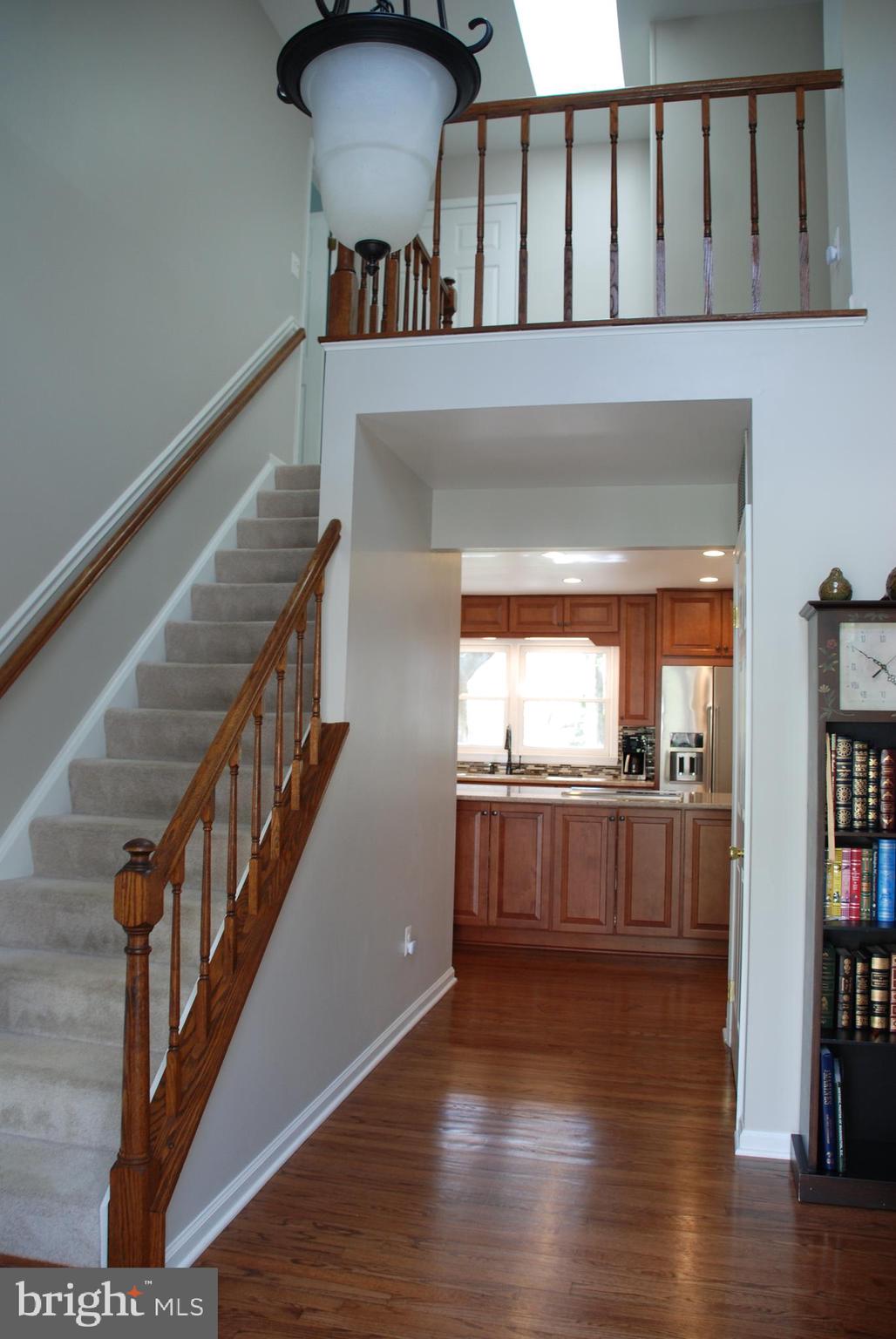 6108 Eagle Landing Road Burke, VA 22015 - Photo 5 of 52 Charming Center Hall separates LR/DR & leads 2 Kit