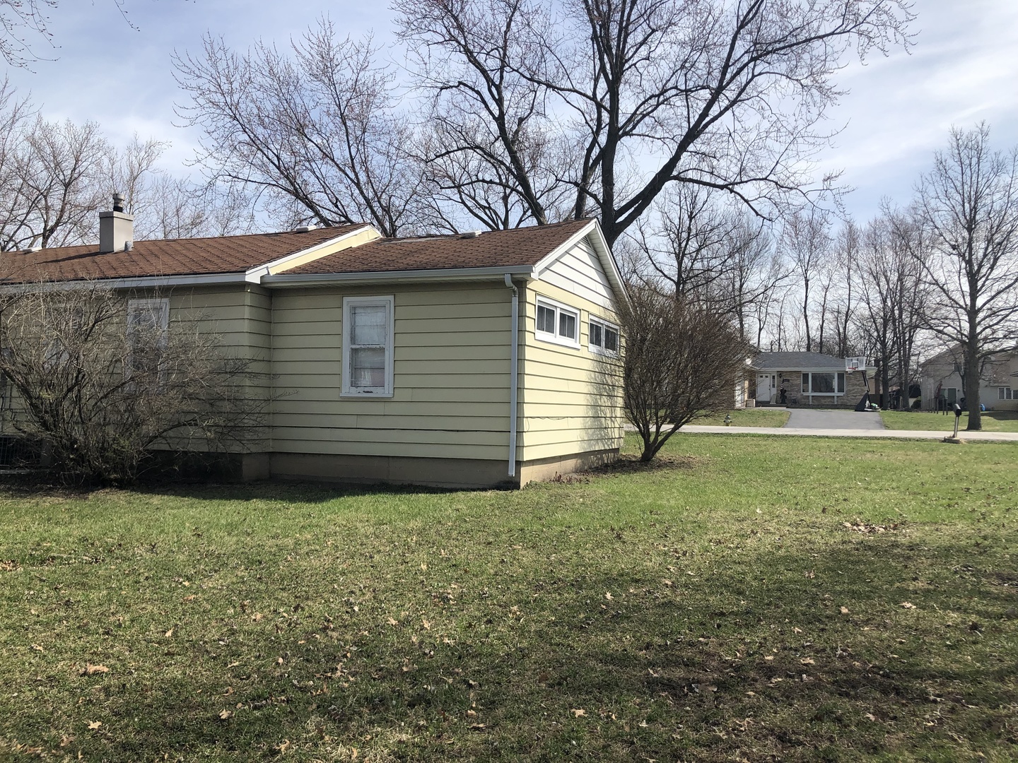 19020 Springfield Avenue Flossmoor, IL 60422 - Photo 23 of 25 a view of a backyard with large trees