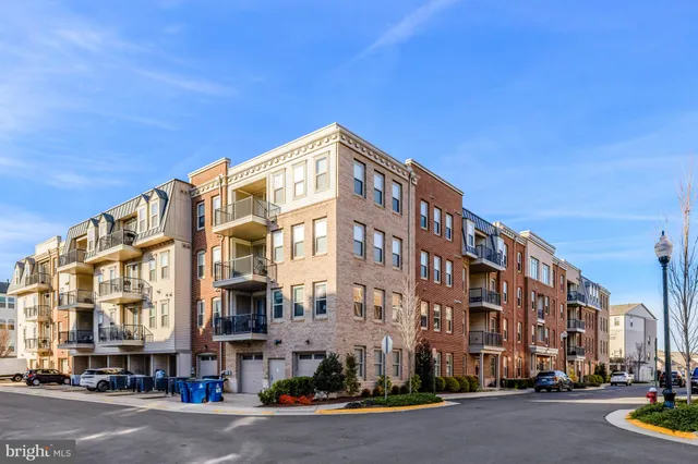 a front view of a building