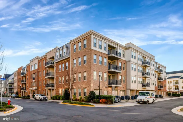 a front view of a building