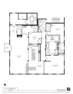 $2,300,000 | 401 North Aberdeen Street, Unit 4S, Chicago, IL 60642