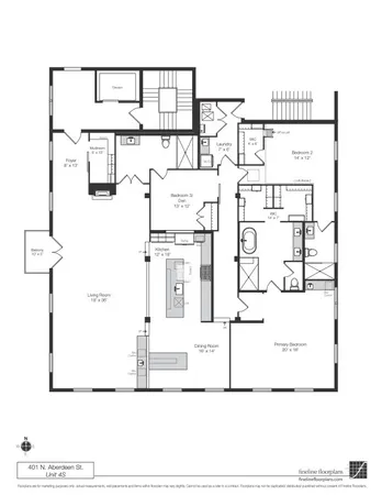 $2,300,000 | 401 North Aberdeen Street, Unit 4S, Chicago, IL 60642