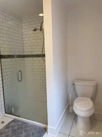 a bathroom with a toilet