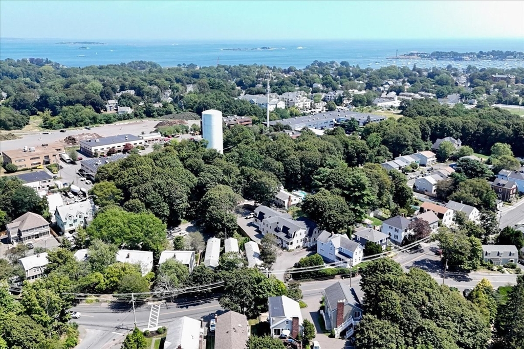 105 Green Street, Unit 4 Marblehead, MA 01945 - Photo 30 of 30 an aerial view of a city with lots of residential buildings