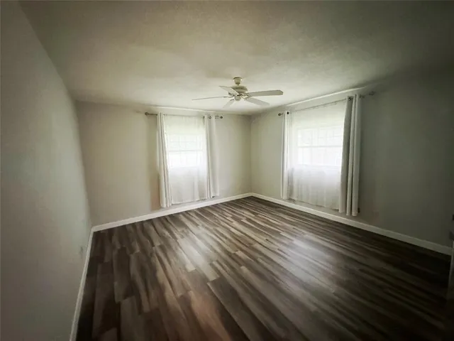 wooden floor in an empty room