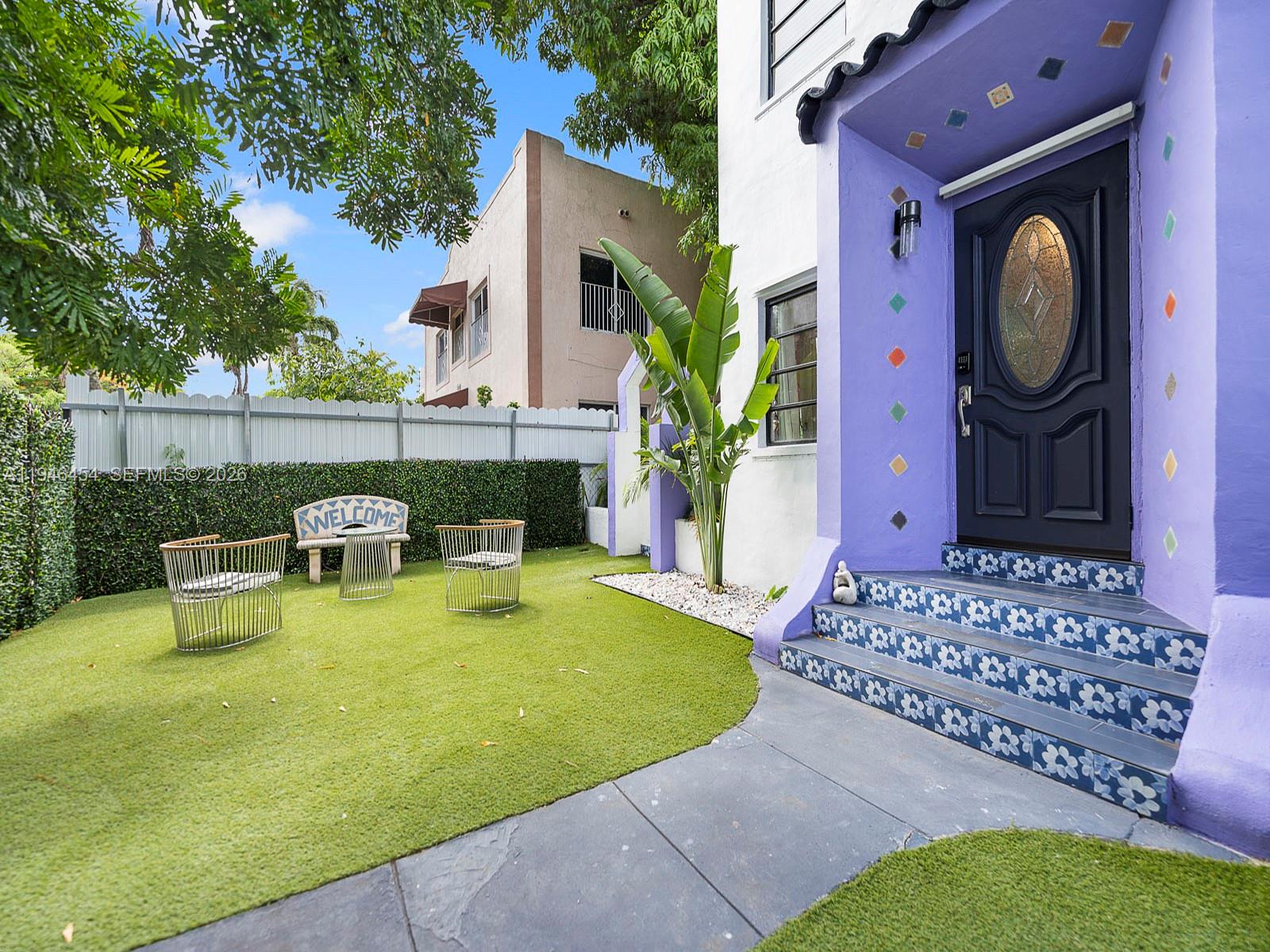 1845 Southwest 9th Street Miami, FL 33135 - Photo 31 of 31 a view of a house with swimming pool and furniture