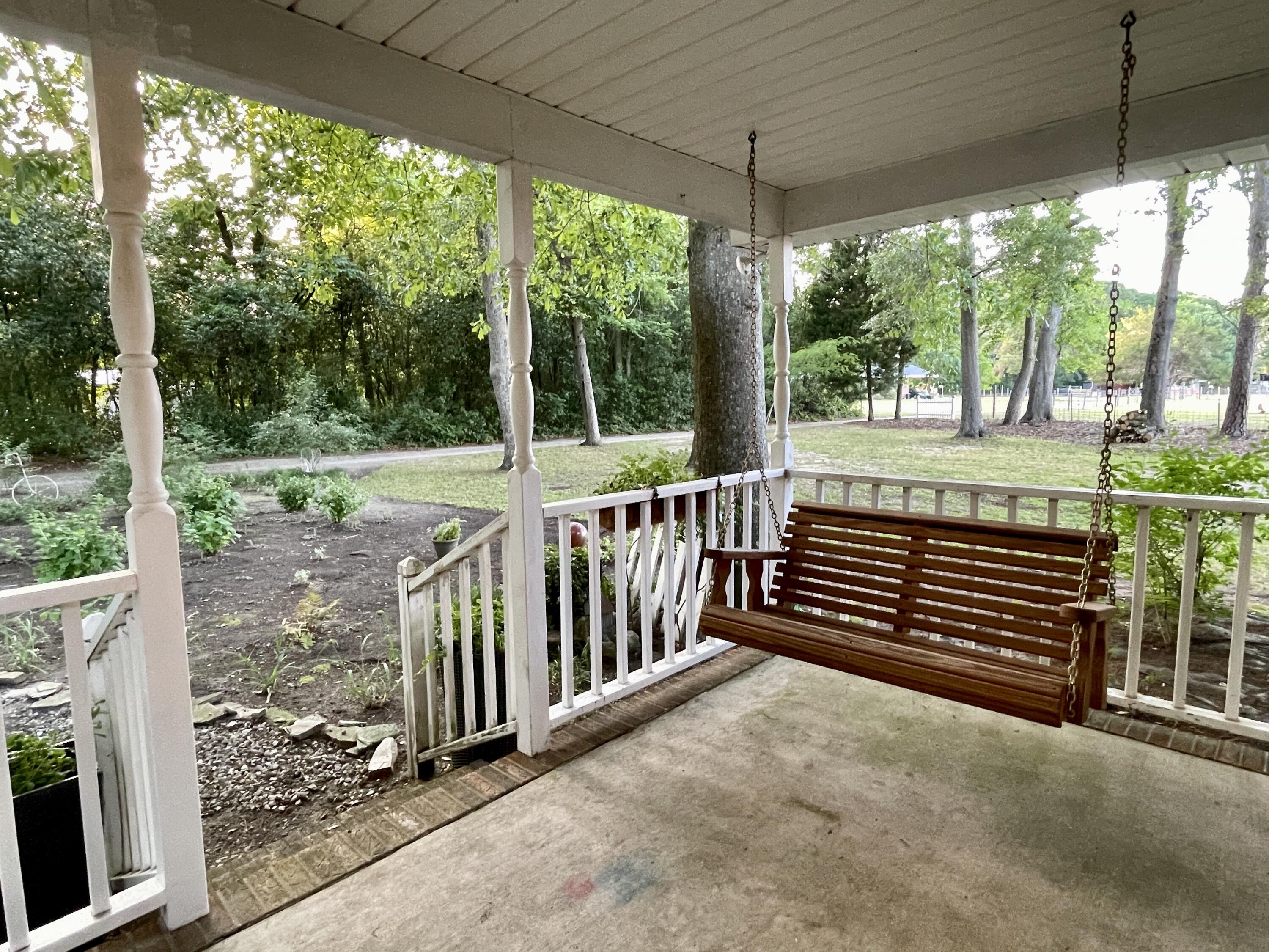 2166 Healing Springs Road Blackville, SC 29817 - Photo 34 of 43 a view of a room with porch and wooden floor