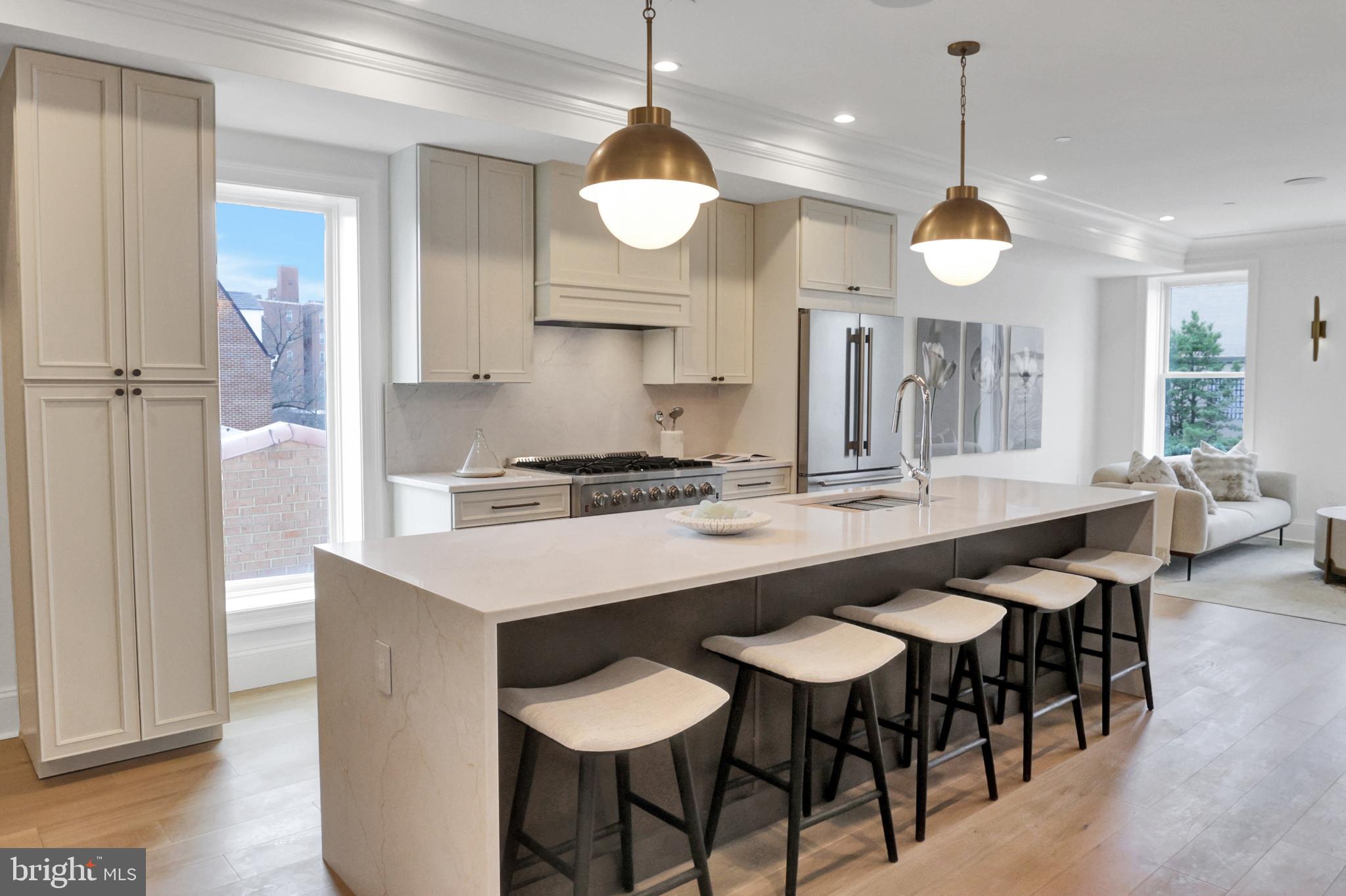 1335 11th Street Northwest, Unit PH4 Washington, DC 20001 - Photo 6 of 19 Gourmet Kitchen