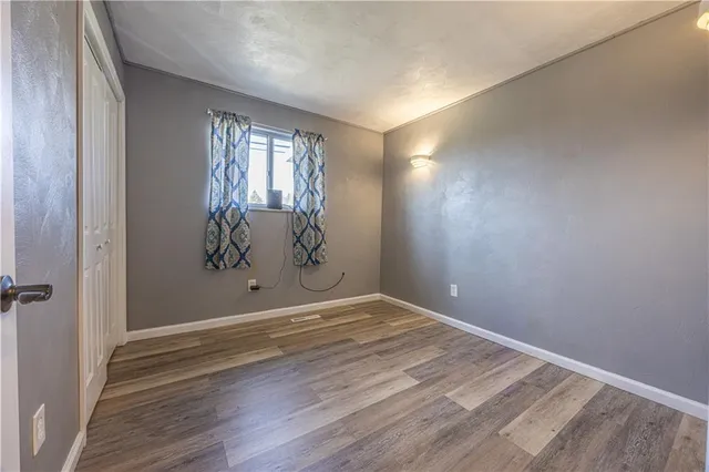 wooden floor in a empty room