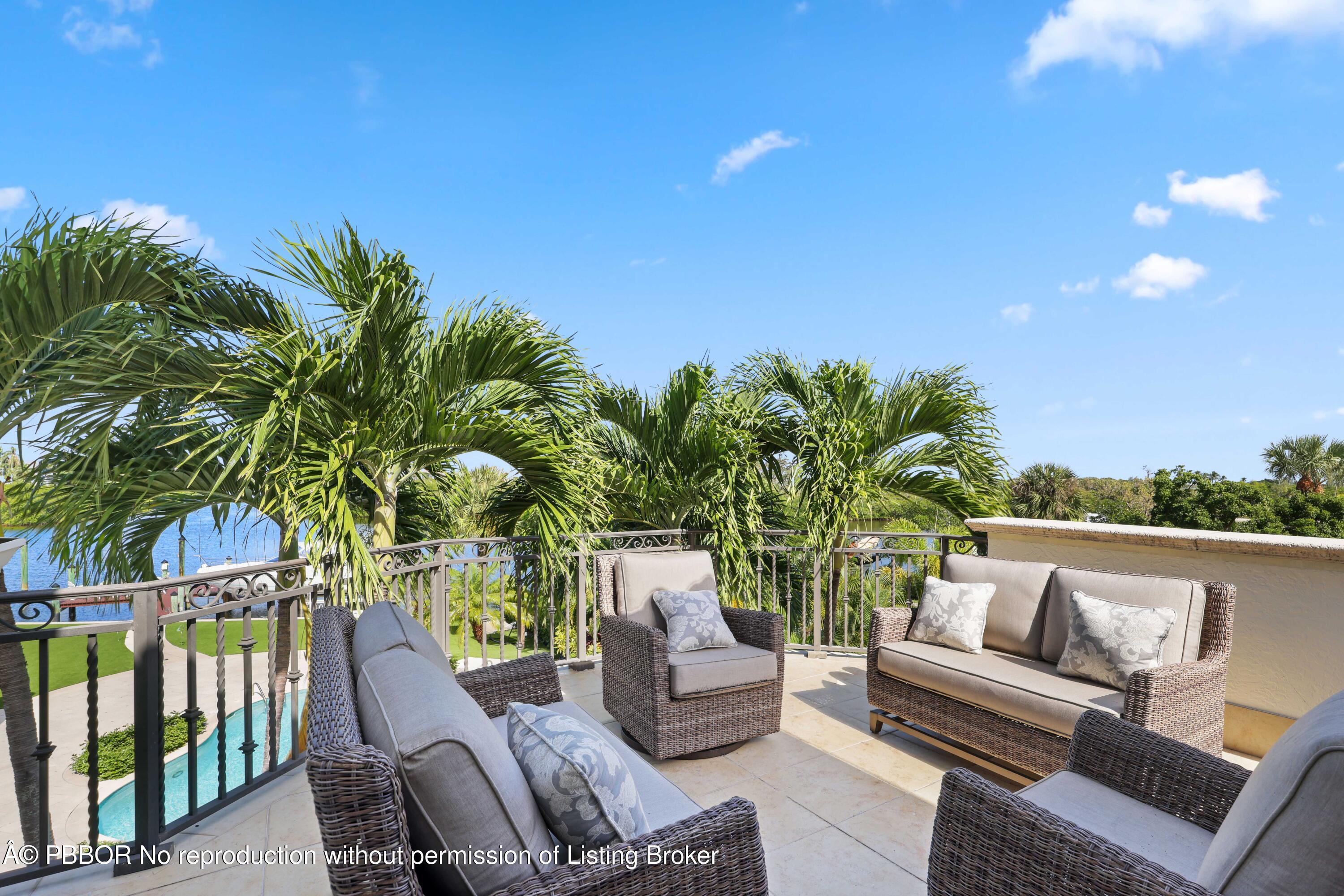 317 Old Jupiter Beach Road Jupiter, FL 33477 - Photo 34 of 55 Outdoor Terrace