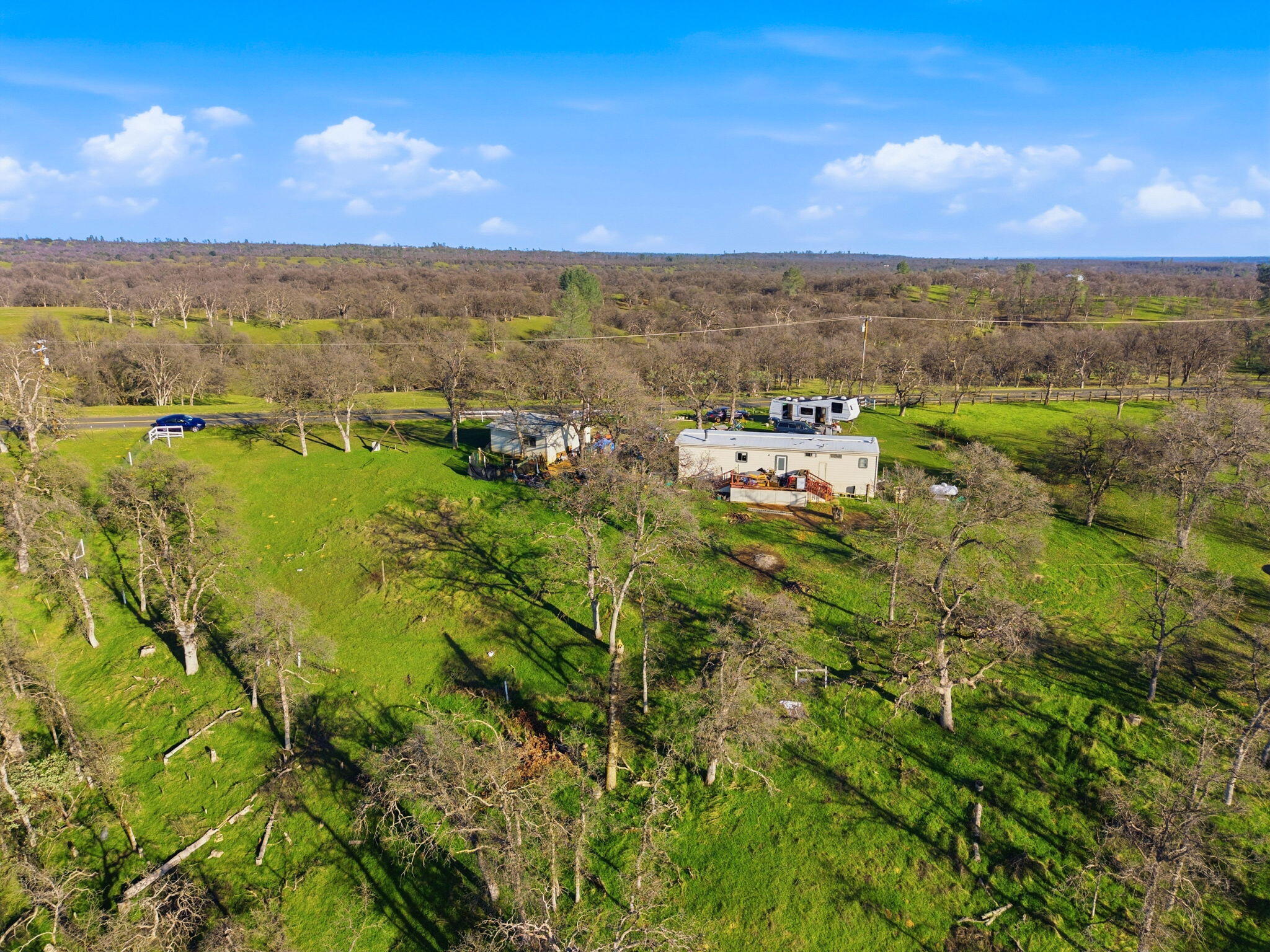 13957 Gas Point Road Igo, CA 96047 - Photo 15 of 18 an aerial view of residential houses with outdoor space and trees