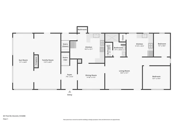 $550,000 | 821 Post Road, Warwick, RI 02888