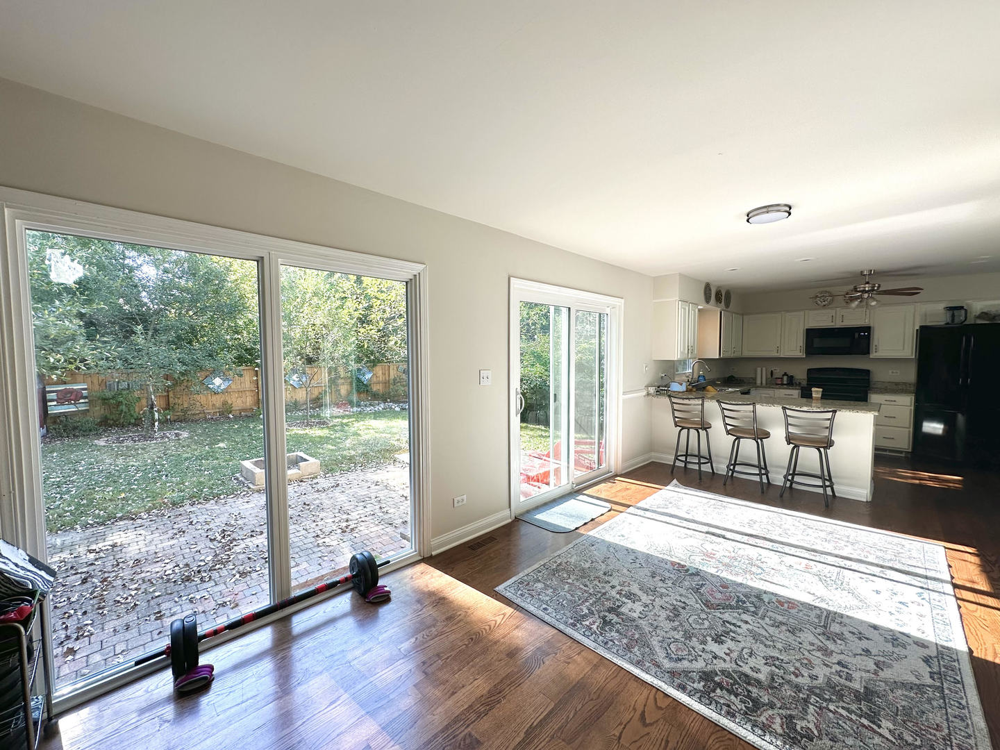 26668 Highway 83 Mundelein, IL 60060 - Photo 15 of 41 a living room with furniture and a wooden floor