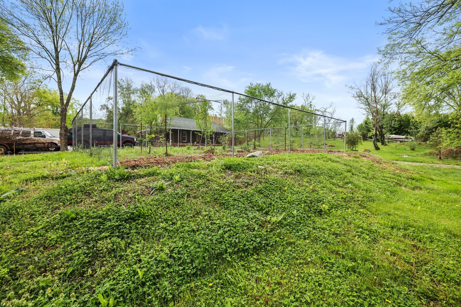 5700 Cane Ridge Road Antioch, TN 37013 - Photo 47 of 61 a view of a big yard with plants and large trees