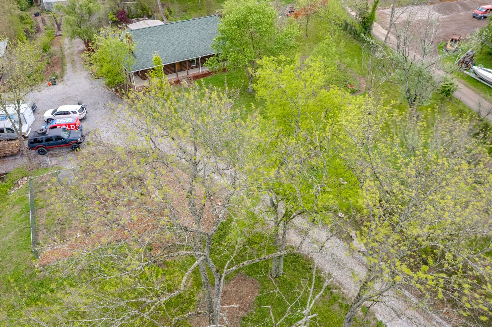 5700 Cane Ridge Road Antioch, TN 37013 - Photo 59 of 61 a backyard of a house with lots of green space and trees