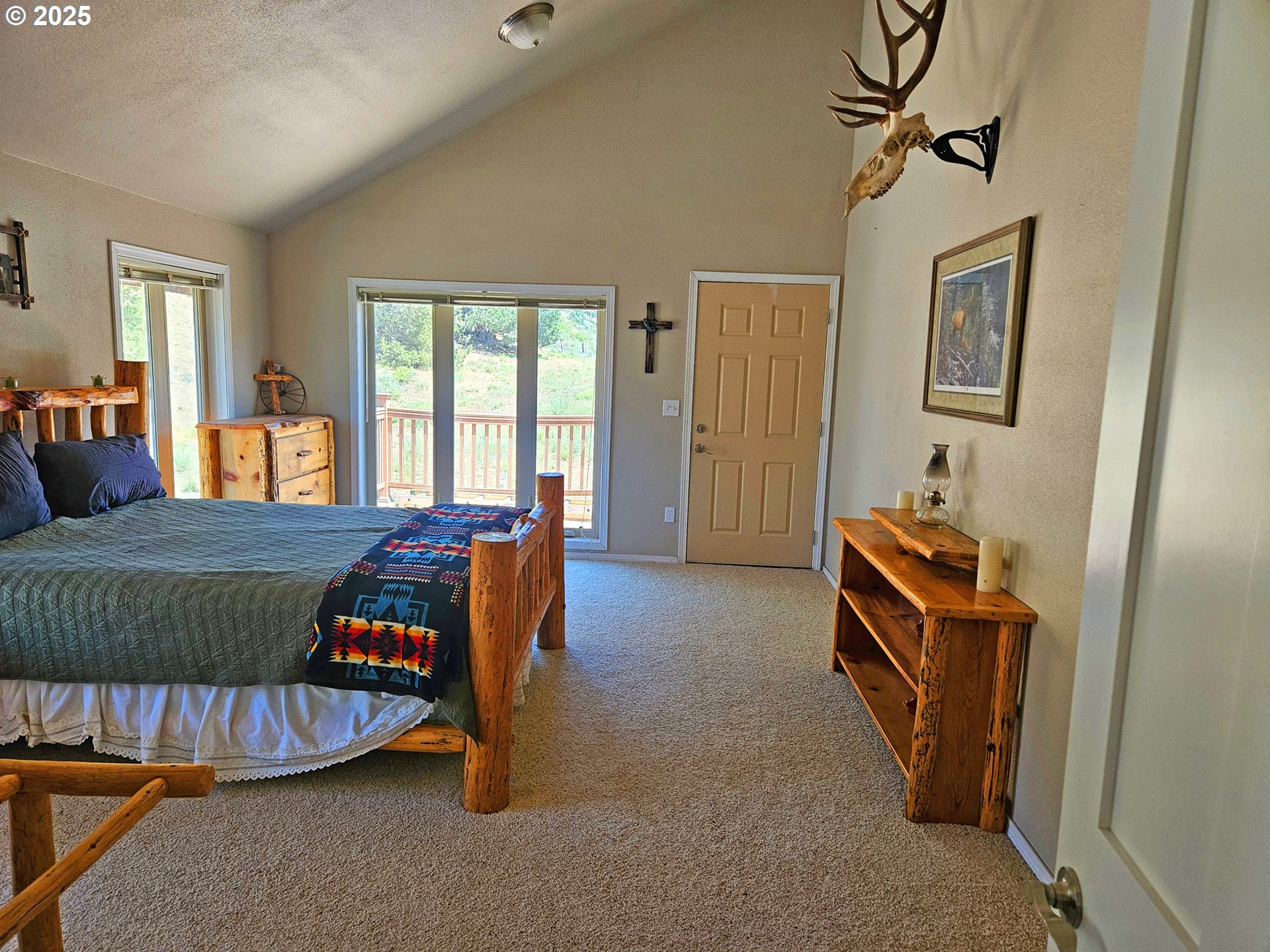 12142 Burns-Izee Road Seneca, OR 97873 - Photo 39 of 40 a bed room with a bed and a window