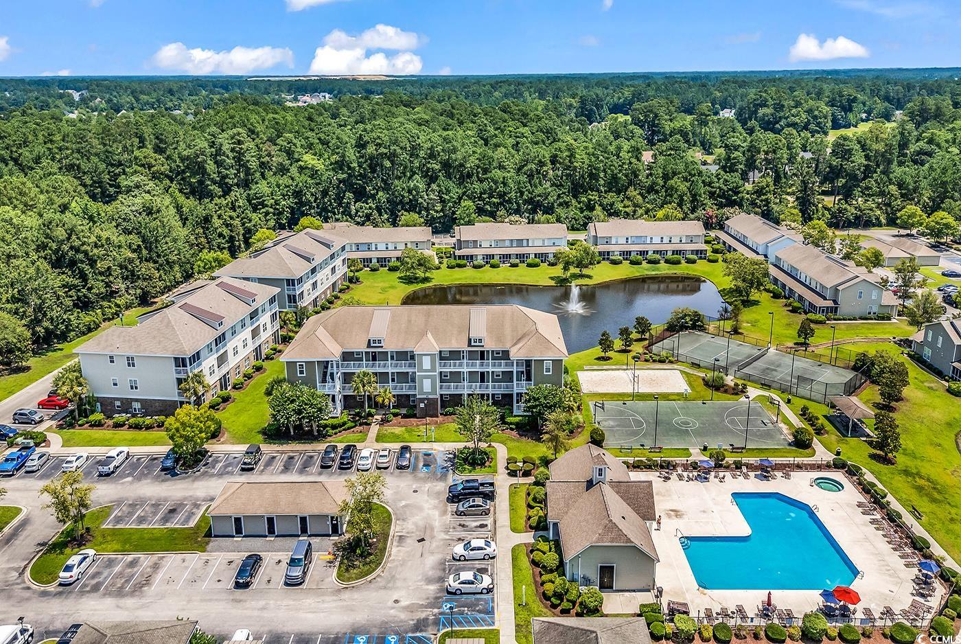 300 Kiskadee Loop, Unit K Conway, SC 29526 - Photo 34 of 40 Drone / aerial view of a large body of water and a