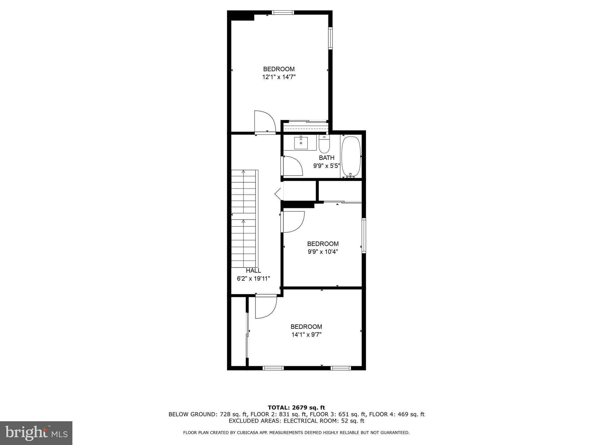 226 West Rittenhouse Street Philadelphia, PA 19144 - Photo 37 of 39 a picture of a floor plan