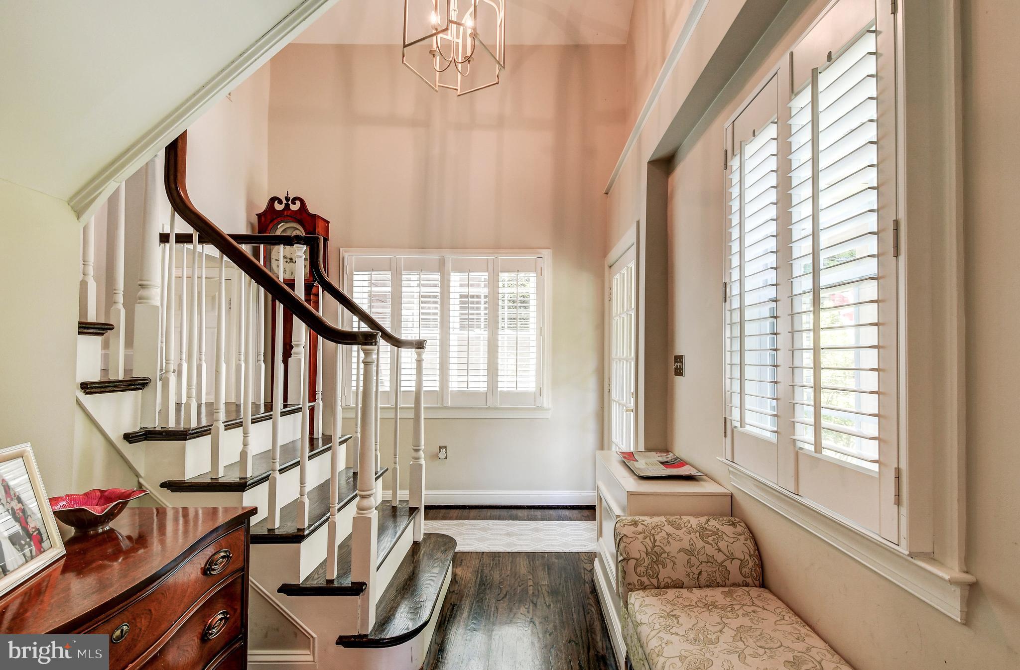 1741 Circle Road Baltimore, MD 21204 - Photo 5 of 40 a view of an entryway with wooden floor and windows