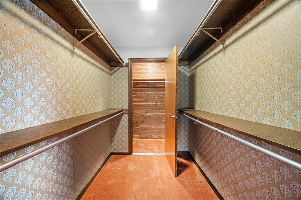 824 Flint Ridge Road Pittsburgh, PA 15243 - Photo 28 of 50 walk-in closet in the primary with cedar closet storage for seasonal items