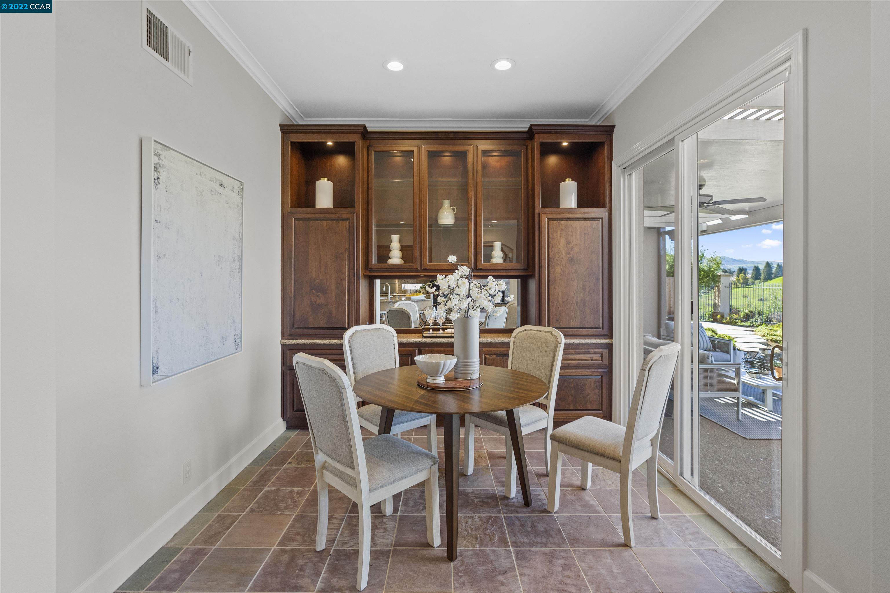9548 Velvetleaf Circle San Ramon, CA 94582 - Photo 9 of 13 a view of a dining room with furniture window and outside view