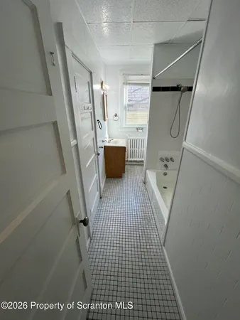 a view of storage and utility room