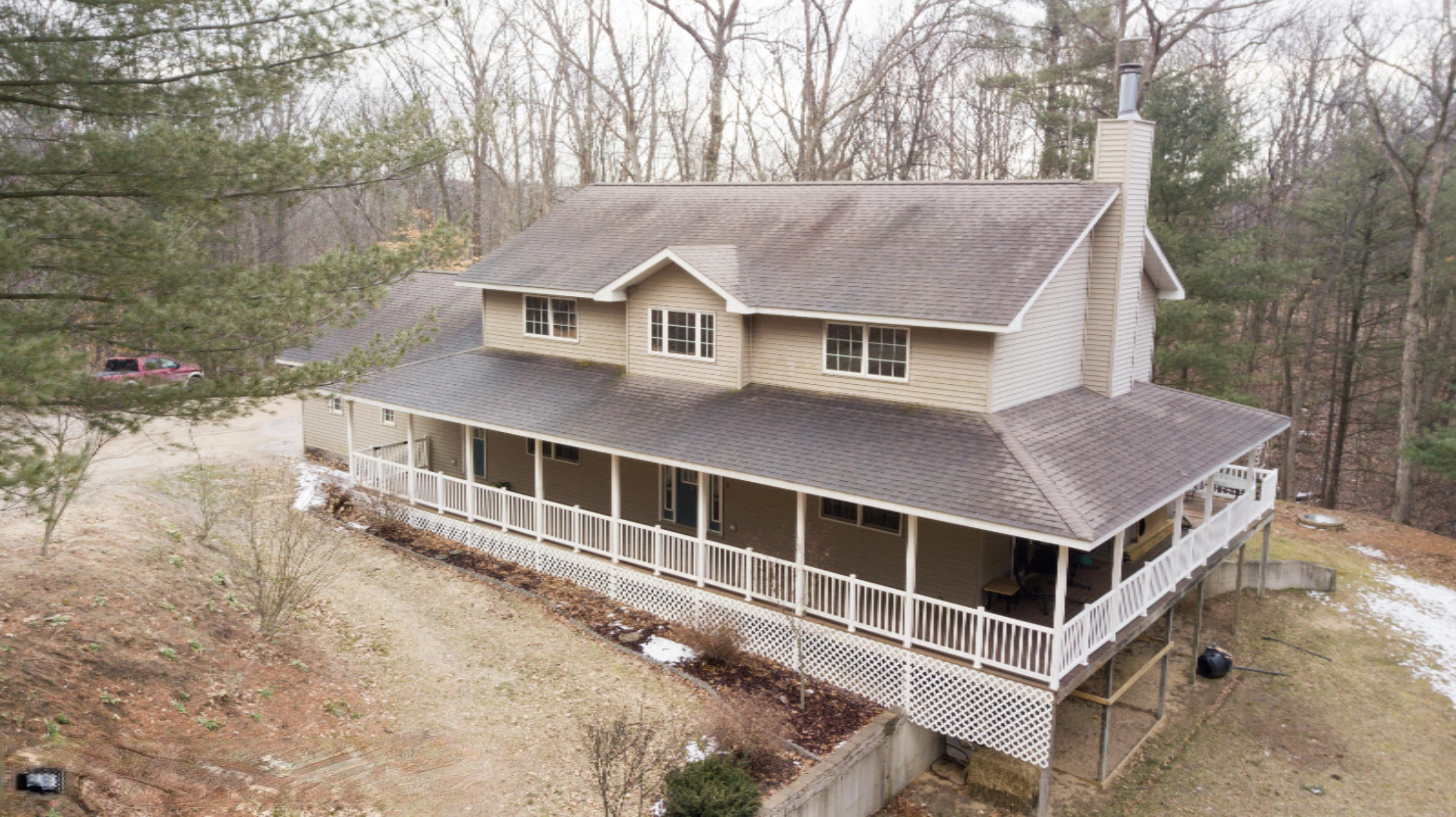 23075 Kendaville Road Pierson, MI 49339 - Photo 2 of 46 20180411_Tanner_Drone photo-4