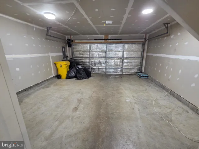 a front view of a house with patio