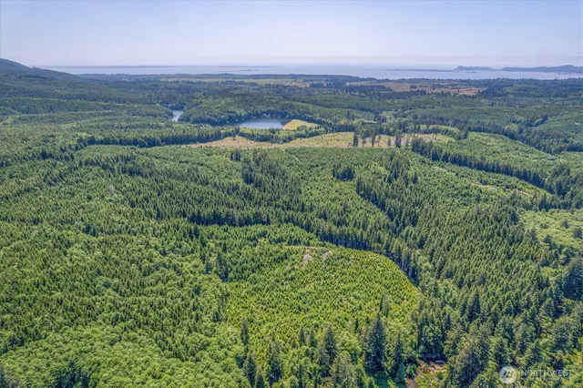 an aerial view of mountain with outdoor space